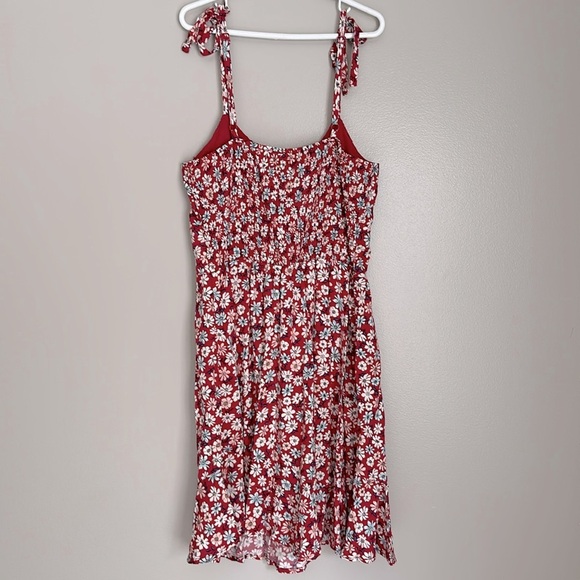 Juniors Lily Rose Tied Shoulder Skater Dress - Picture 4 of 7